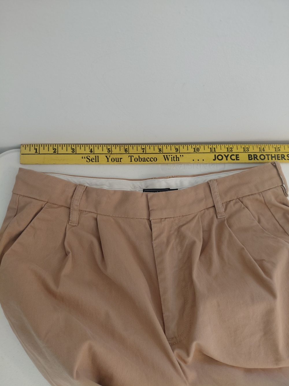 VTG Vineyard Vines Women's Wide-Leg Pants in Tan Sz 8 - Picture 7 of 10